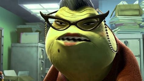 receptionist in monsters inc|mike wazowski receptionist.